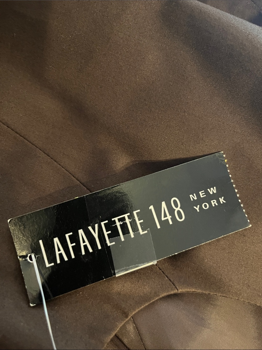 Lafayette 148 New York Black Sleeveless A-Line Dress - Picture 9 of 12